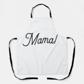 Alles over print schort voor je mama (Voorkant)