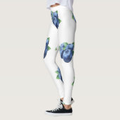 ALLES OVER PRINT WILD BLUE BERRY LEGGINGS (Links)