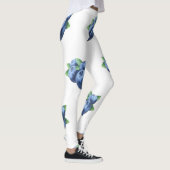 ALLES OVER PRINT WILD BLUE BERRY LEGGINGS (Rechts)