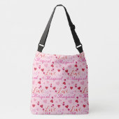 Alles-over-printCanvas tas, groot Crossbody Tas (Voorkant)