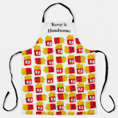 Alles over printplaat Houd het handige Franse fees Schort (Voorkant)