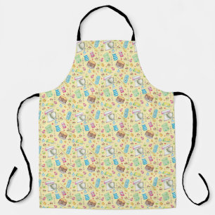 Alles-over-printpron met remkake schort