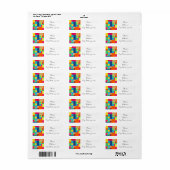 Alles over rechthoeken etiket (Full Sheet)