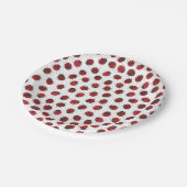 Alles over Red Ladybugs Modern Papieren Bordje (Gekanteld)