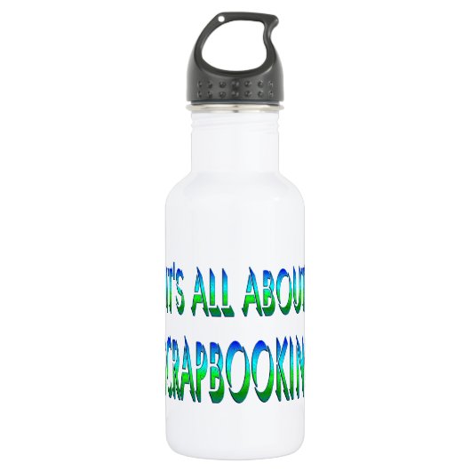 Alles over scrapbooking waterfles  (Voorkant)