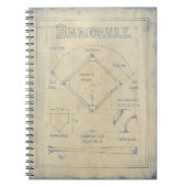 Alles over spel - honkbal notitieboek (Voorkant)