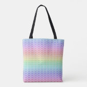 Alles-over-Tas - Regenboogsteken Tote Bag (Achterkant)