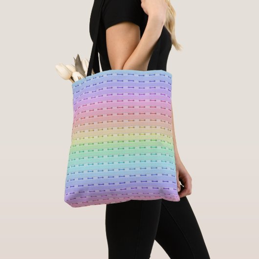Alles-over-Tas - Regenboogsteken Tote Bag (Dichtbij)