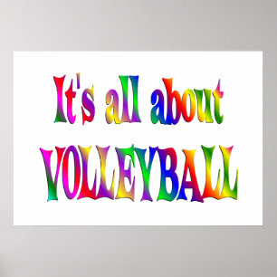 Alles over Volleyball Poster