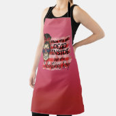 Alles-over wanneer u binnen het keukenSchort dood Schort (Insitu)