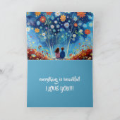 ALLES PRACHTIG JUBILEUM / LIEFDE KAART (Binnen)