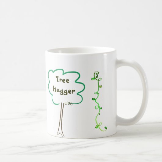 Alles rond de Boom Hugger met de Koffiebeker Koffiemok (Rechts)