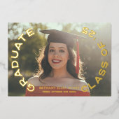 Alles rondom de moderne echte Folie Folie Uitnodiging (Voorkant)