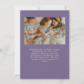 Alles rondom Vrolijk Kerstfeest Kleurrijke Fotokaa Kaart (Achterkant)