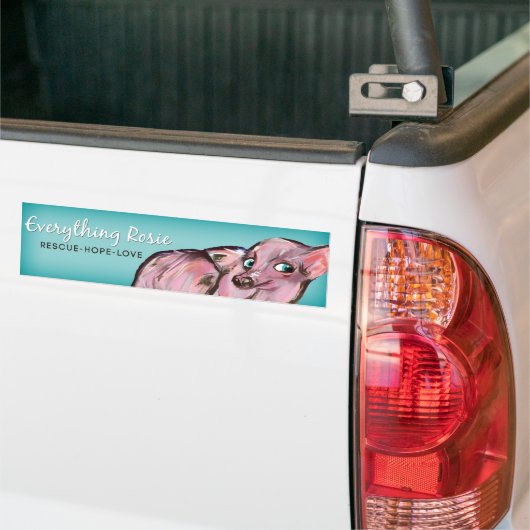 Alles Rosie Bumpersticker (Op Truck)