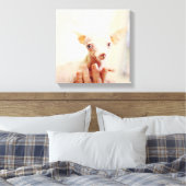 Alles Rosie Fotodoek Canvas Afdruk (Insitu (Slaapkamer))