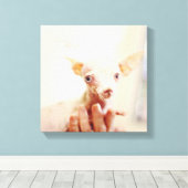 Alles Rosie Fotodoek Canvas Afdruk (Insitu (Houten vloer))