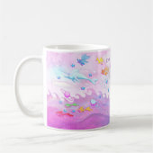 "Alles roze, denk ik" Zeemeermin Mok (Links)