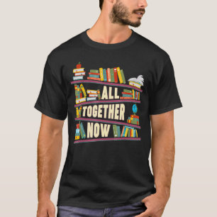 Alles samen nu de Boeken van de Bibliotheek van de T-shirt