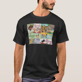 Alles samen nu de Boeken van de Bibliotheek van de T-shirt