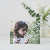 Alles samenvoegen Kunstdeco-scriptfoto Feestdagenkaart (Staand voorkant)