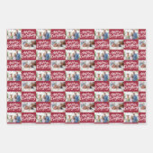 Alles samenvoegen Manuscript 6 Foto Checkerboard Inpakpapier Vel (Voorkant)