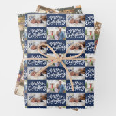 Alles samenvoegen Script Checkerboard 6 Fotoset Inpakpapier Vel (In situ)