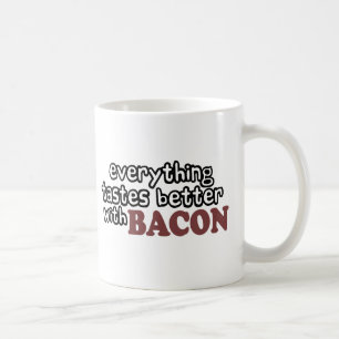 alles smaakt beter bacon koffiemok
