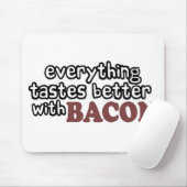 alles smaakt beter bacon muismat (Met muis)