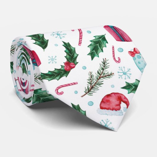 alles stropdas voor kerstmis (Opgerold)