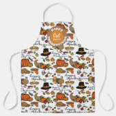 Alles Thanksgiving | Aangepaste feestdag Schort (Voorkant)