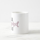 Alles uit, cadeau voor geëxtrudeerde mama koffiemok (Center)