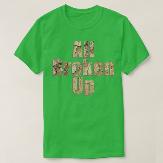 Alles uit elkaar t-shirt (Design voorkant)