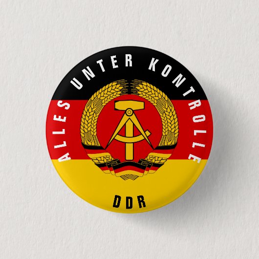 ALLES UNTER KONTROLLE RONDE BUTTON 3,2 CM (Voorkant)