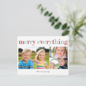 Alles-vakantiefoto-Briefkaart Feestdagenkaart (Staand voorkant)