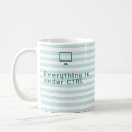 Alles valt onder CTRL Koffiemok (Links)