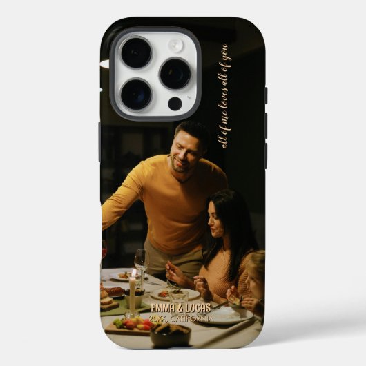 Alles van mij houdt van alles van jou Aangepaste f Case-Mate iPhone Case (Achterkant)