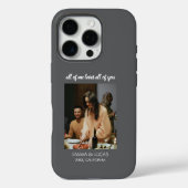Alles van mij houdt van alles van jou Aangepaste F Case-Mate iPhone Case (Achterkant)