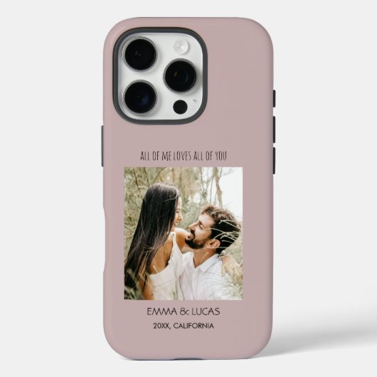 Alles van mij houdt van alles van jou Aangepaste F Case-Mate iPhone Case (Achterkant)