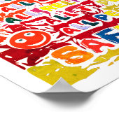 Alles veilig hier ~ Warm Welkom Poster (Hoek)