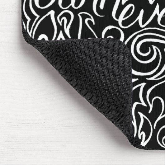 Alles verbranden Mousepad Muismat (Hoek)