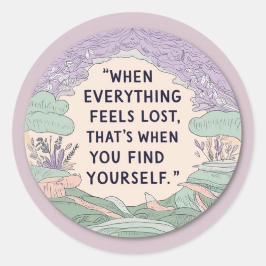 Alles verloren Stickers (Voorkant)