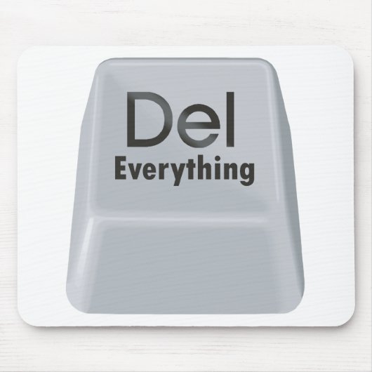 Alles verwijderen muismat (Voorkant)