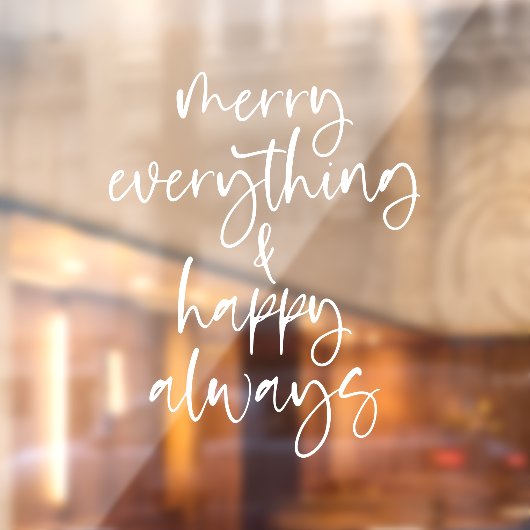 Alles voor altijd goed script samenvoegen raamsticker (Vel 2)