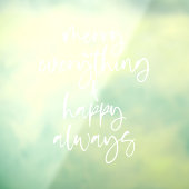 Alles voor altijd goed script samenvoegen raamsticker (Vel 3)