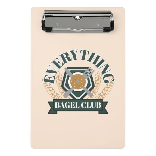 Alles voor Bagel Club Mini Klembord (Voorkant)