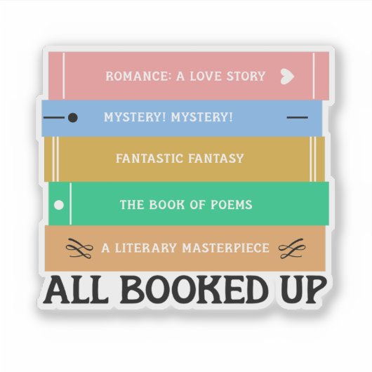 Alles voor Bookstack Sticker (Voorkant)