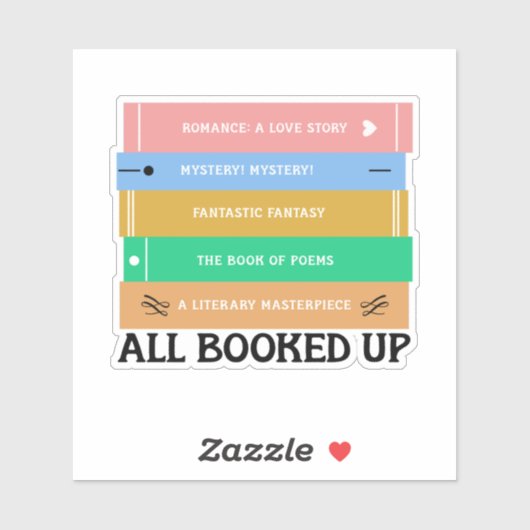 Alles voor Bookstack Sticker (Vel)