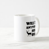 Alles voor een Mok van de Buck Funny Hunting (Voorkant rechts)