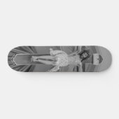 Alles voor je grayscale persoonlijk skateboard (Horizontaal)